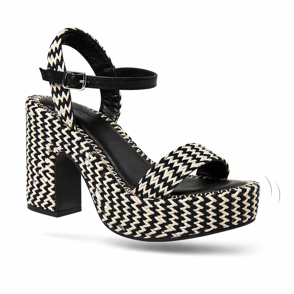 Universal Thread Madeline Platform Heels Black 7| New with Tags